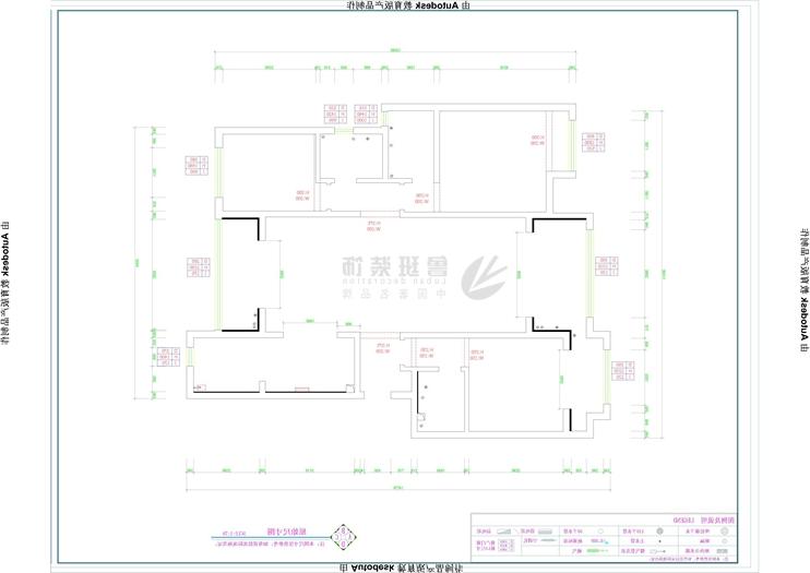 保利天悦，现代风格,户型图